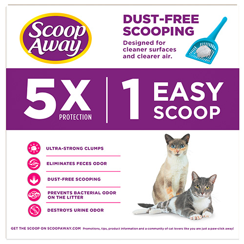  The Scoop Away Unscented Cat Litter