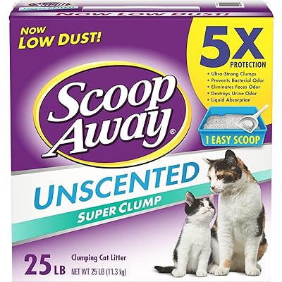 scoop away unscented cat litter