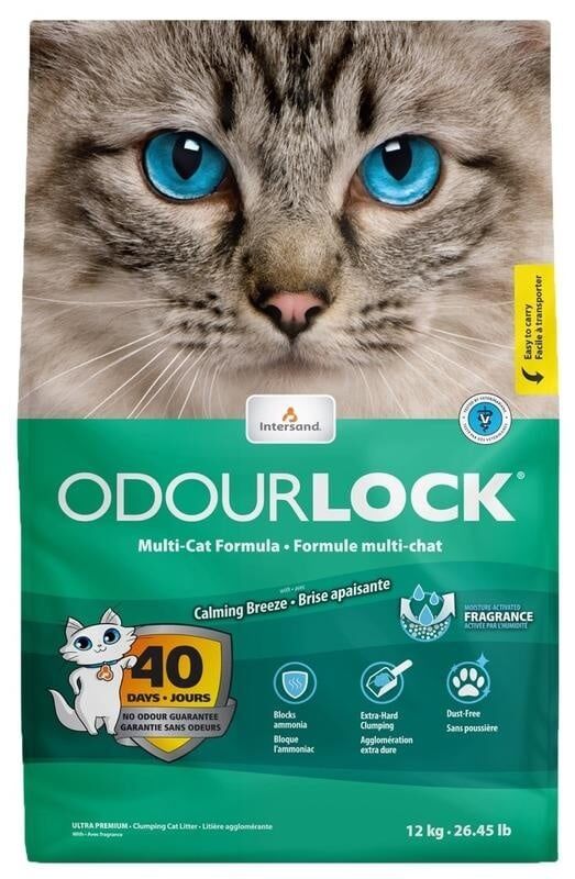 Inters and Odourlock Cat Litter