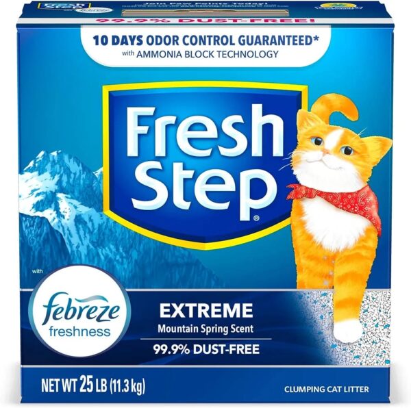 Fresh step clumping cat litter