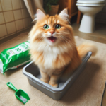 Cat Meows in the Litter Box