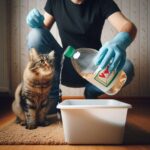 Vinegar Litter Box Cleaning