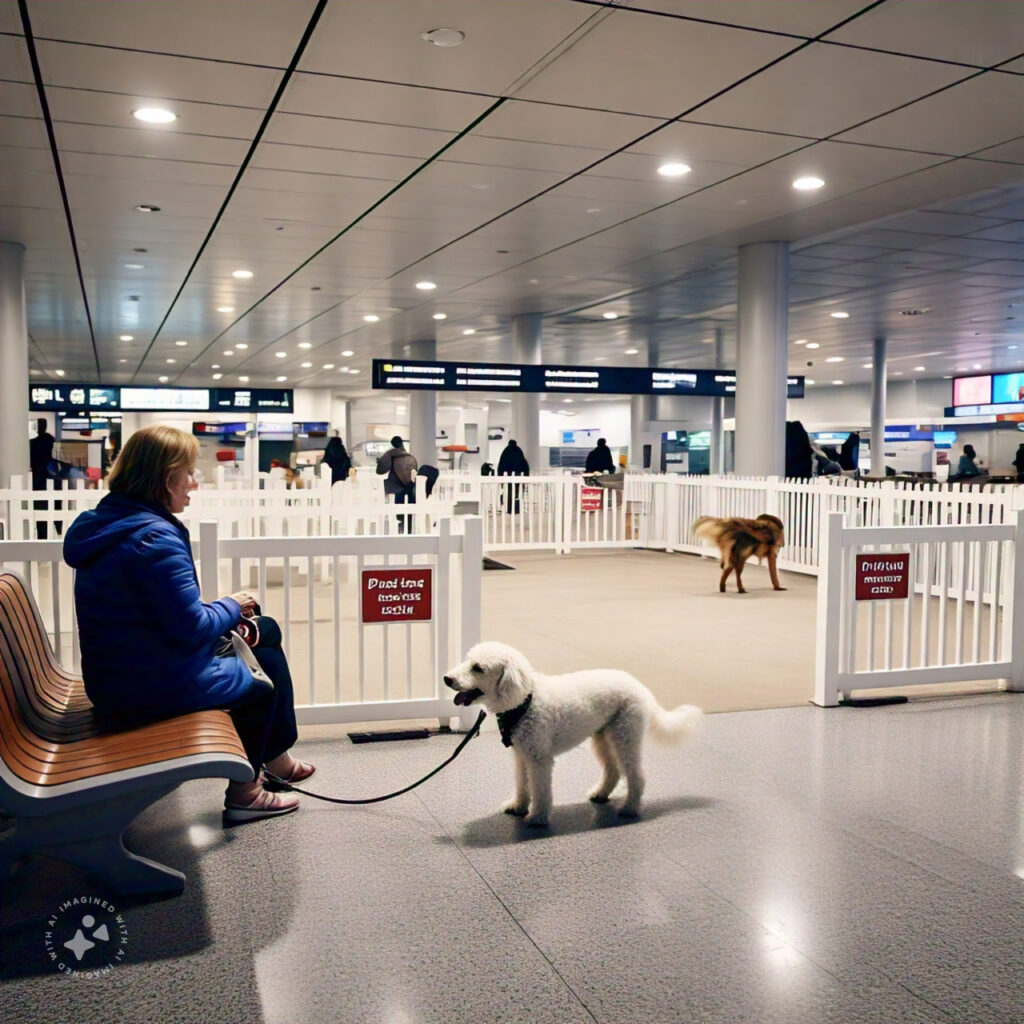 Pet Relief Areas at airpost