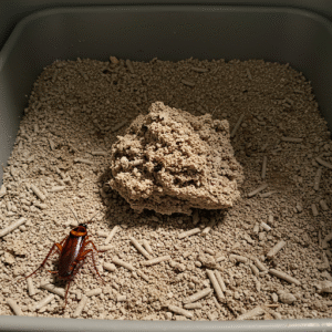 Are Roaches Attracted to Cat Litter