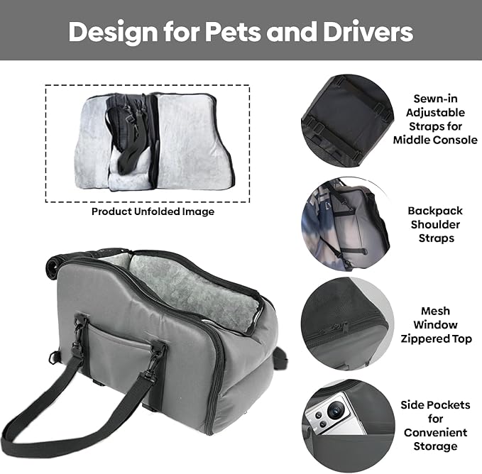 Best cat car seat for small cat and dog