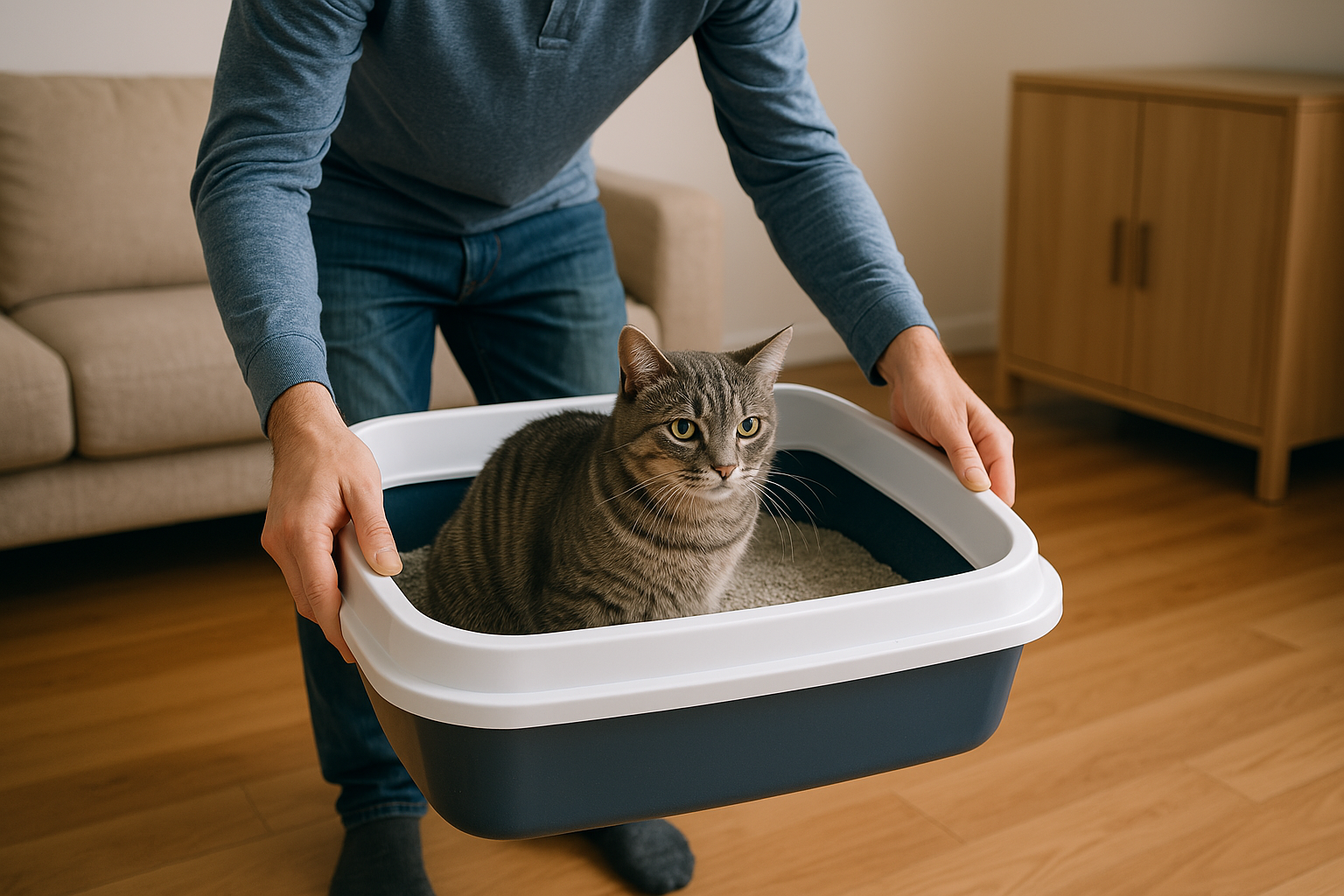 Moving a Cat's Litter Box – Easy Steps That Work