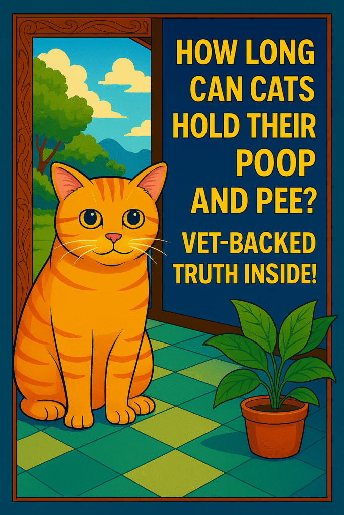 How Long Can Cats Hold Their Poop and Pee? Vet-Backed Truth Inside!