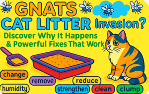 gnats in cat litter