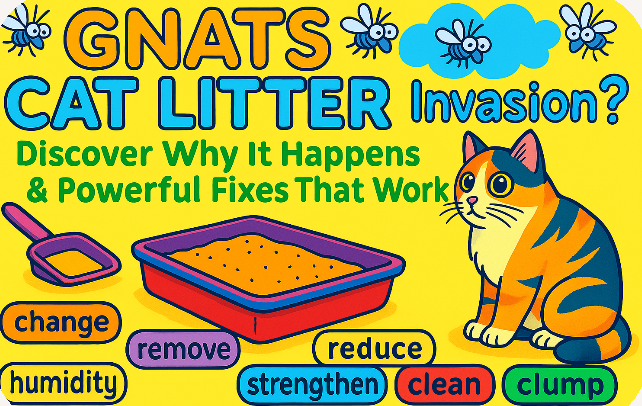 gnats in cat litter