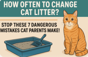 how often to change cat litter