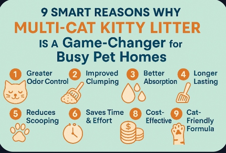 multi cat kitty litter