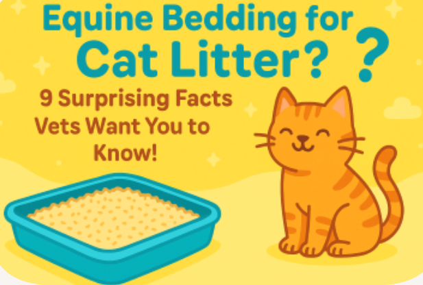 equine bedding for cat litter