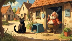 cat litter ammonia smell