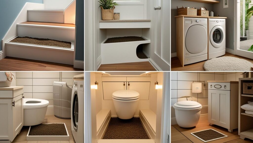 places Where you Put a Litter Box in a Small House or apartment