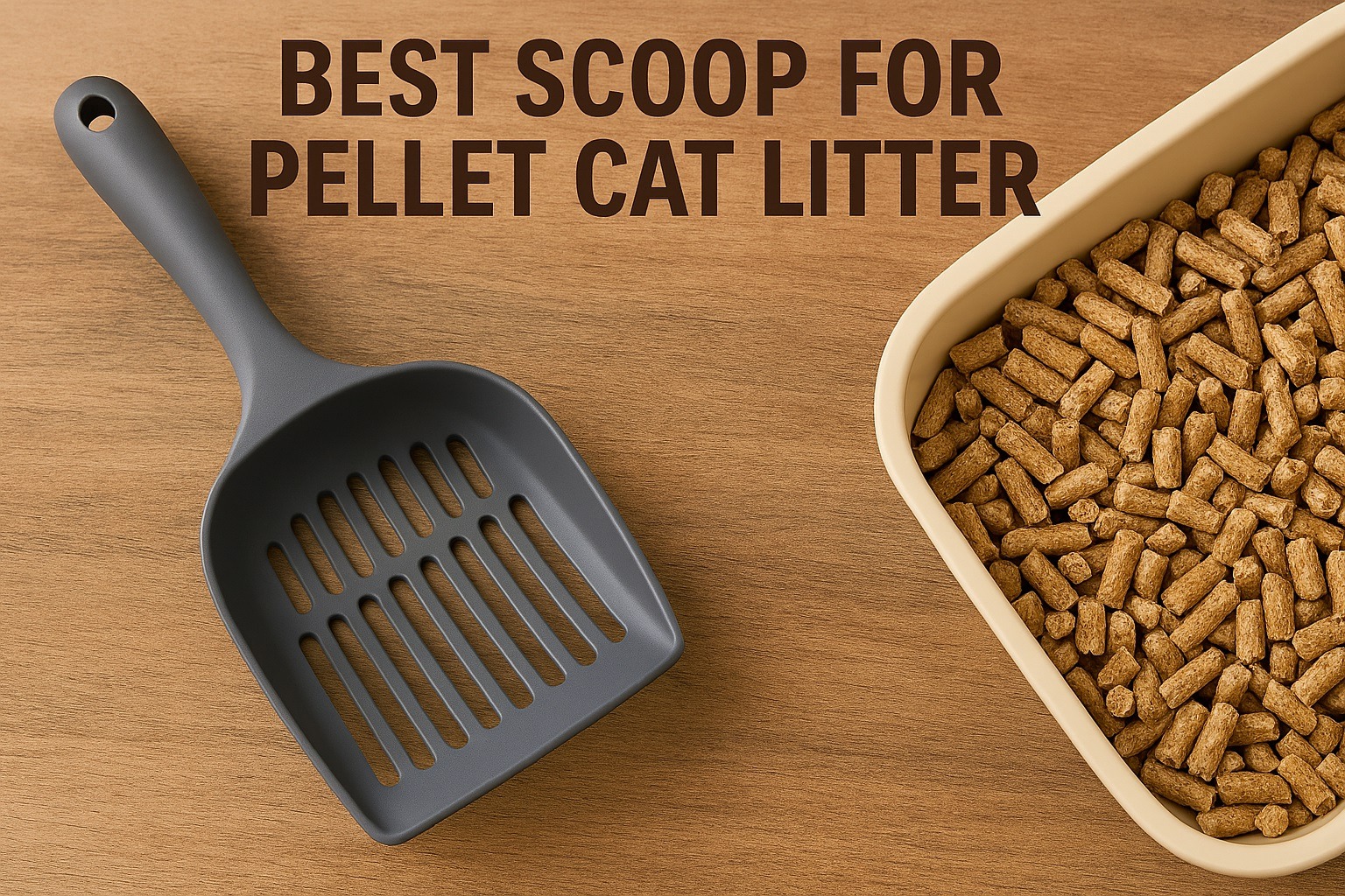 best scooper with pellet litter image