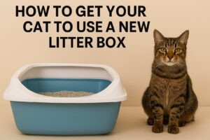 How to get your cat to use a new litter box