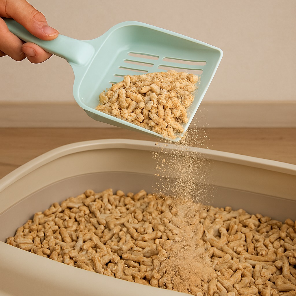 how to Sift Pine Pellet Litter