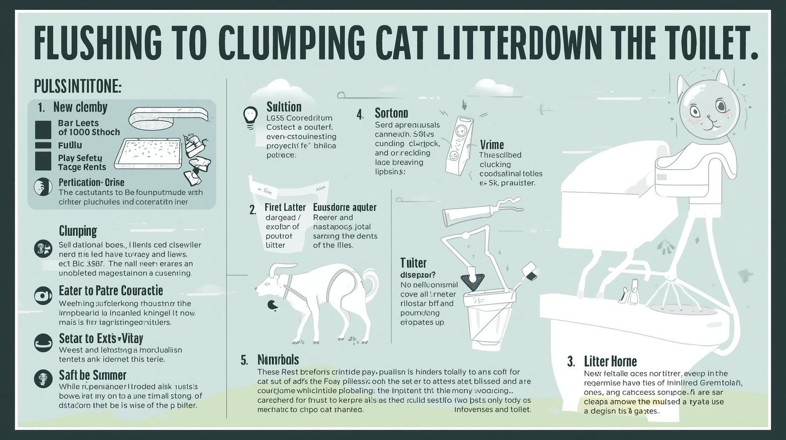 Can You Flush Kitty Litter Clumps?6 vet-approve