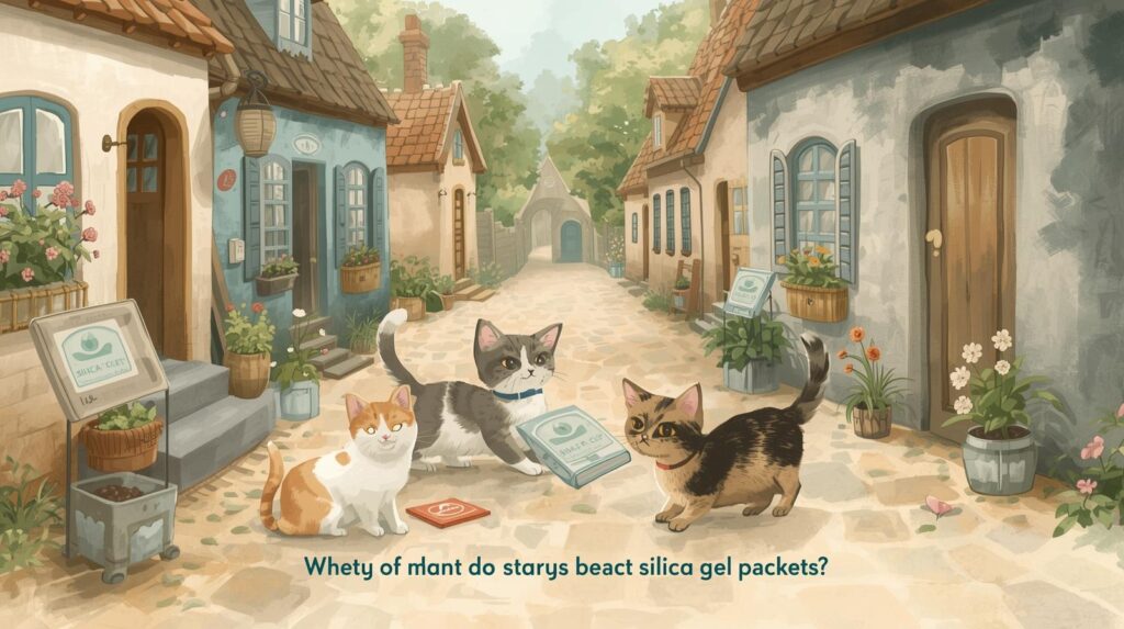 Are silica packets toxic to cats – safety guide for pet owners