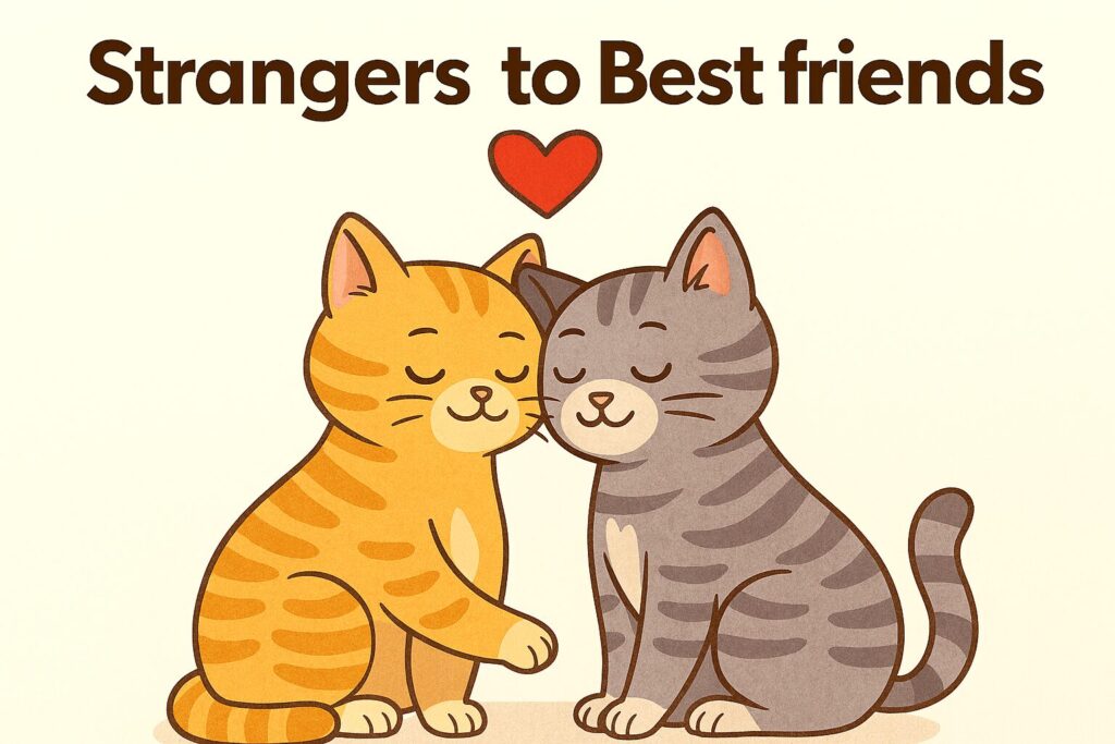 From Strangers to Best Friends: How to Build a Bond Between Two Cats