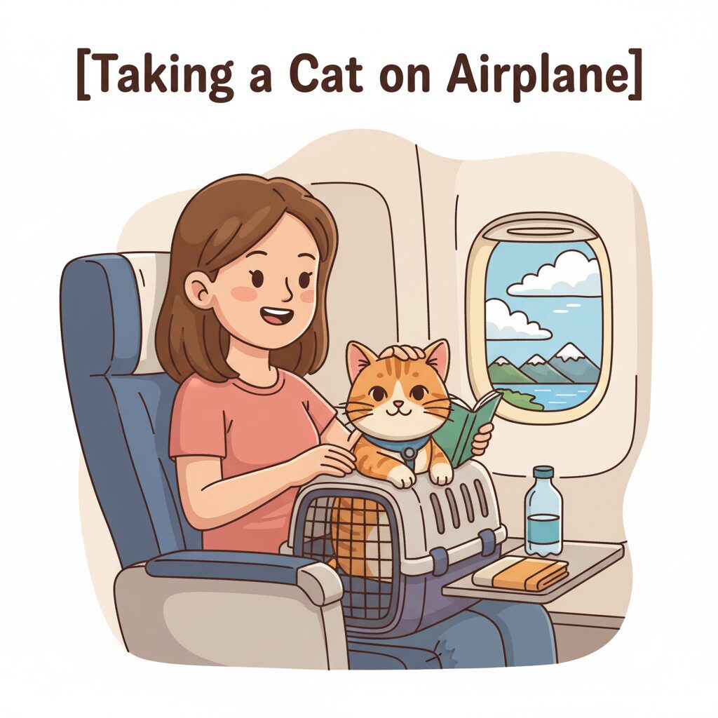 Travel With a Cat on Airplane