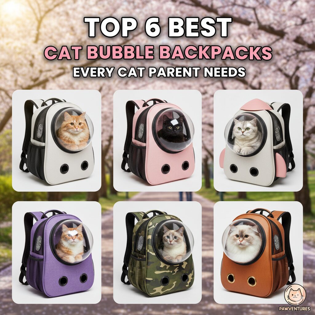 Top 6 Best Cat Bubble Backpacks Every Cat Parent Needs image