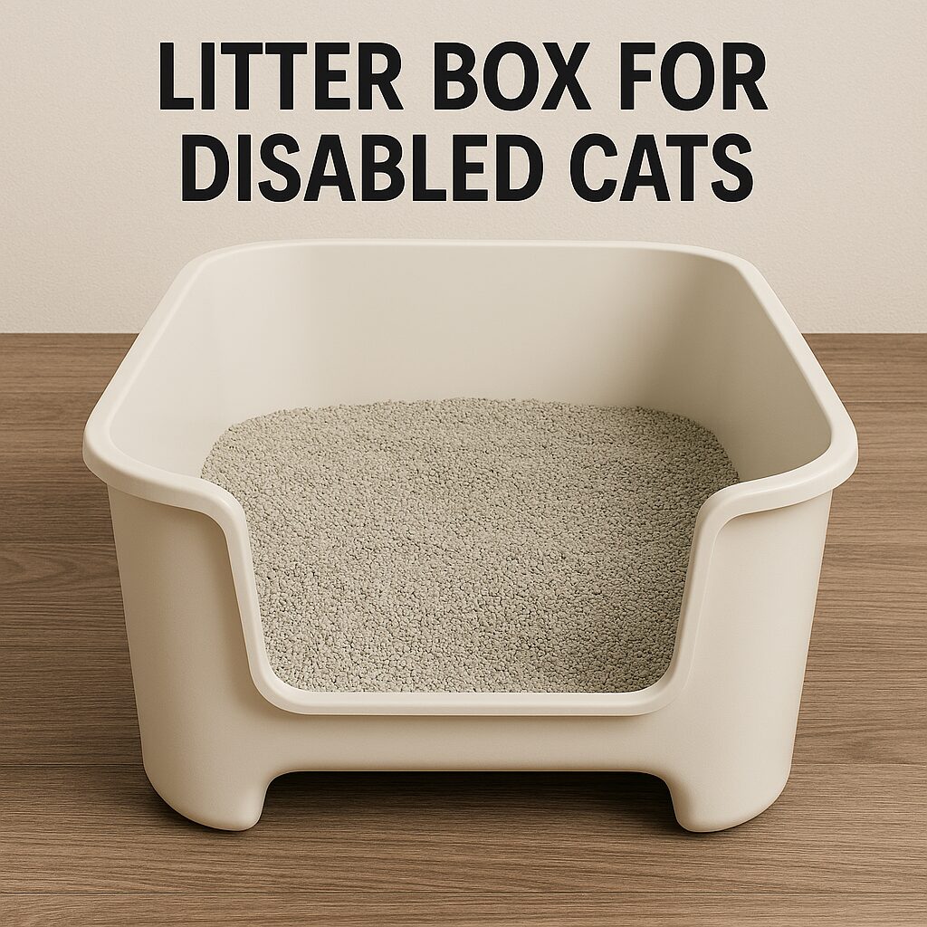 Litter Box for Disabled Cats